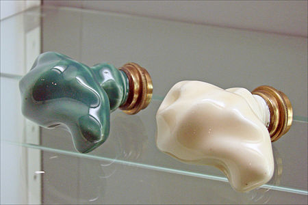Guimard doorknobs (Musée Bröhan, Berlin)