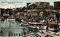 Houston Ship Channel and foot of Main Street, Houston, Texas (postcard, circa 1910)