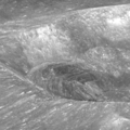 Oblique view of part of Larmor Q crater