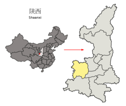 Baoji in Shaanxi