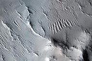 Lockyer Crater Central Hills, as seen by HiRISE