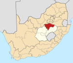 Fezile Dabi District within South Africa
