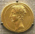 Aureus of Octavian, c. 30 BC.