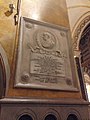 Commemorative plaque about Italian scientist Luca de Samuele Cagnazzi, located inside "Cappellone di San Giuseppe".[18][19]