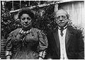 Image 52Samuel Gompers, President of the American Federation of Labor, and his wife, circa 1908.