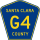 County Road G4 marker