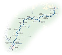 Sarthe location map