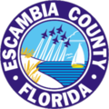 Siegel von Escambia County (Florida)