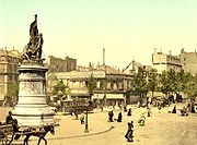 Place de Clichy um 1900