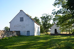 Takstains museum manor in Lärbro