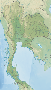 Map showing the location of Khlong Phanom National Park