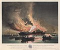 Burning of the USS Missouri