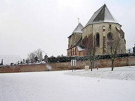 The church of Vigneux-Hocquet
