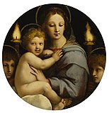 Madonna of the Candelabra (c. 1513) by Raphael.