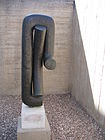 Isamu Noguchi (1904-1988), Heimar, 1968, at the Billy Rose Sculpture Garden, Israel Museum, Jerusalem, Israel