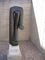 Isamu Noguchi, Heimar, 1968, at the Billy Rose Sculpture Garden, Israel Museum, Jerusalem, Israel