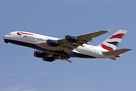 Airbus A380-800 der British Airways