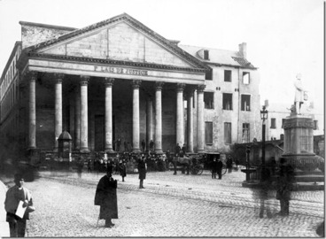 Beginning of the former Palace of Justice's demolition (1892)