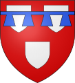 Coat of arms of the Erdorf family, burgmannen of Malberg, (Loutsch assumes a branch of the other Erdorf family but a link with the Boyart family would seem more logical to me).