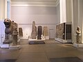 The British Museum - Assyrian Sculpture, notice the colossal Lion Lamassu