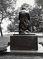 Back view of the Lincoln Monument of Hingham, Massachusetts, by Charles Keck