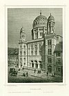 Stich der Neuen Synagoge in Berlin 1883