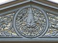 Zuckerhut als Ornament an der Gerloffschen Villa in Braunschweig