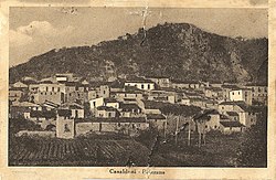 The skyline of Casalduni in 1944