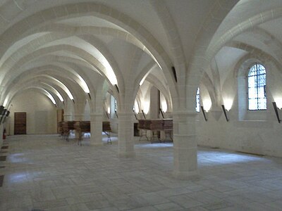 Cellar of Clairvaux Abbey, Dijon (12–13th century)