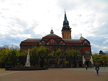 Subotica City Hall by Dezső Jakab (1910)