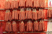 Dried Chinese sausages