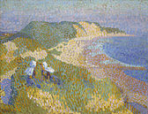 Dunes and sea in Zoutelande (1907)