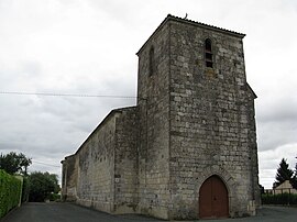The church in Faye-sur-Ardin