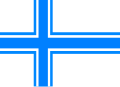 Proposal for flag of Iceland, designed in 1914 by Magnús Þórðarson