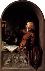 Violon Player, 1653, Liechtenstein Museum