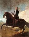 Goya's Equestrian Portrait of the 1st Duke of Wellington, 1812, Apsley House