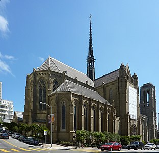 Grace Cathedral in San Francisco (1928–1964)