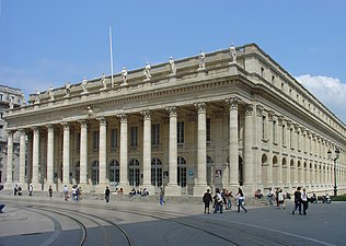 Grand Théâtre de Bordeaux by Victor Louis (1780)