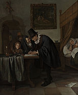 The Doctor's Visit c. 1665, Museum Boijmans Van Beuningen