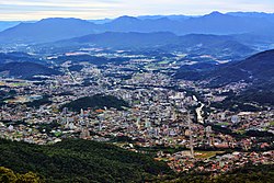 View of the city from Morro da Boa Vista