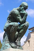 Auguste Rodin, The Thinker, 1902, Musée Rodin, Paris