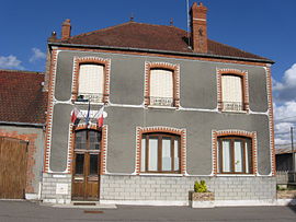 The town hall in Jutigny
