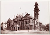 19th century image of the town hall