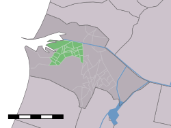 IJmuiden in the municipality of Velsen