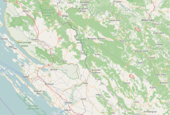 Brotnja massacre is located in Lika region in Northern Dalmatia and Western Bosnia