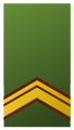Sergeant der eerste klasse (Royal Netherlands Army)[6]