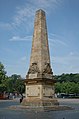 Erthal-Obelisk auf dem Domplatz in Erfurt (1777)