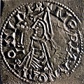 Silver coin of King Olav II (ca. 1023–28)