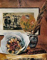 Pierre-Auguste Renoir, Nature morte au bouquet (1871), 73.7 × 59.1 cm.