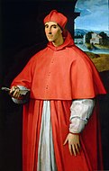 Portrait of Cardinal Alessandro Farnese by Raphael, c. 1509–1511